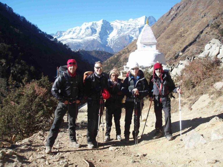 Group of mountaineers