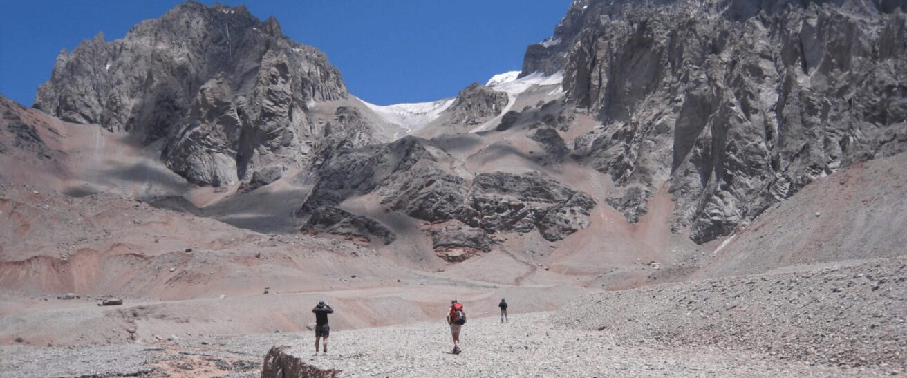 landscape photo of aconcagua