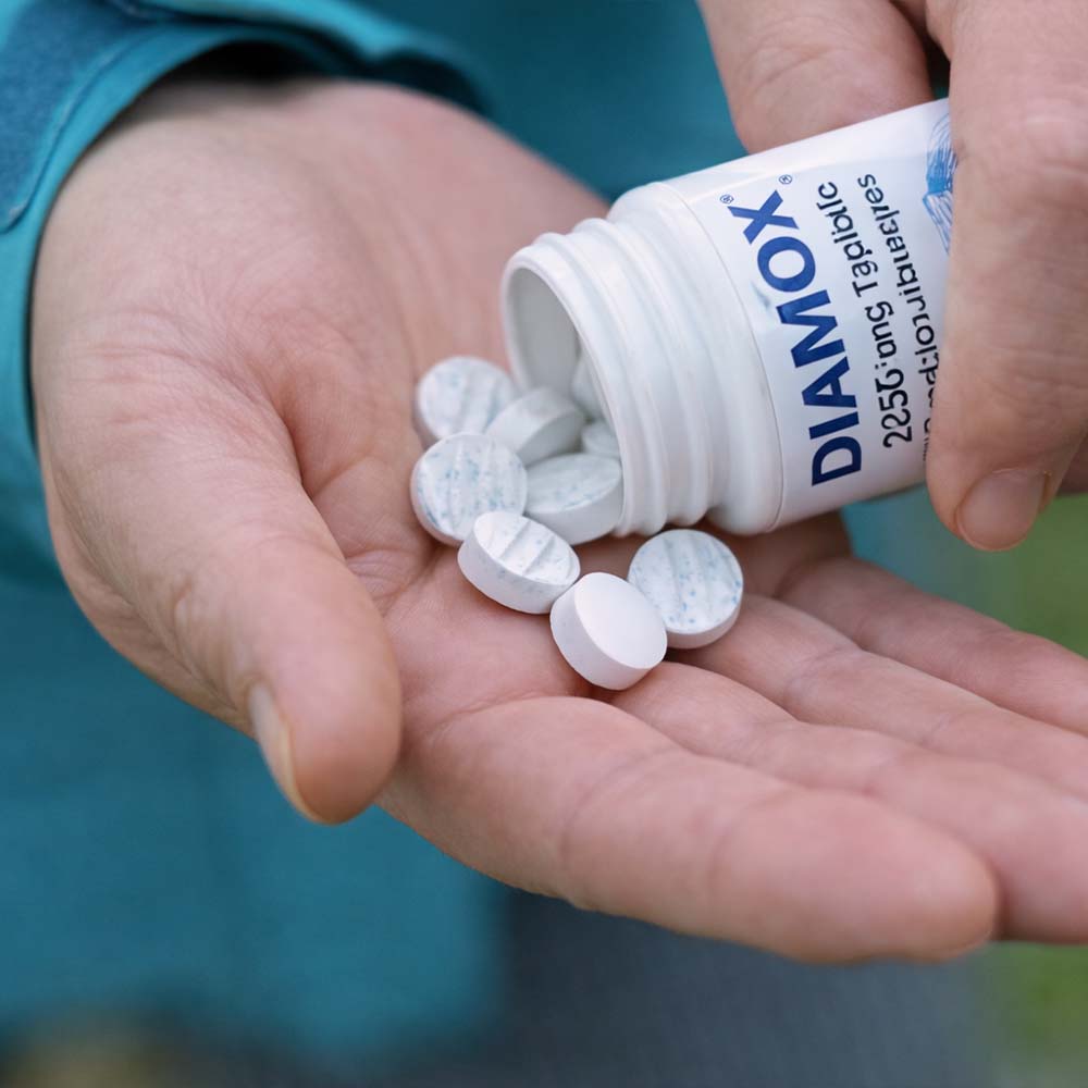 Diamox acetazolamide medication preventing altitude sickness AMS high altitude trekking Mount Toubkal