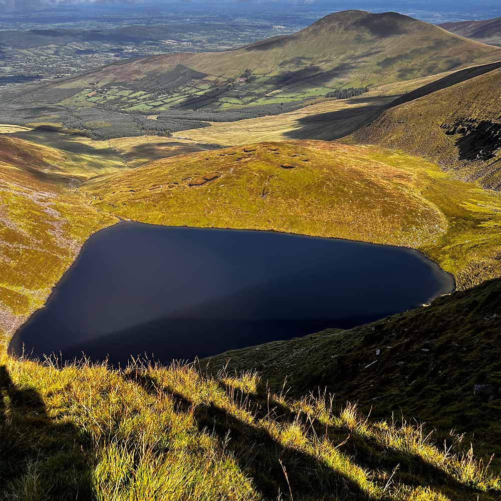 Slieve Donard at 850 meters the starting mountain of Ireland 4 peaks challenge