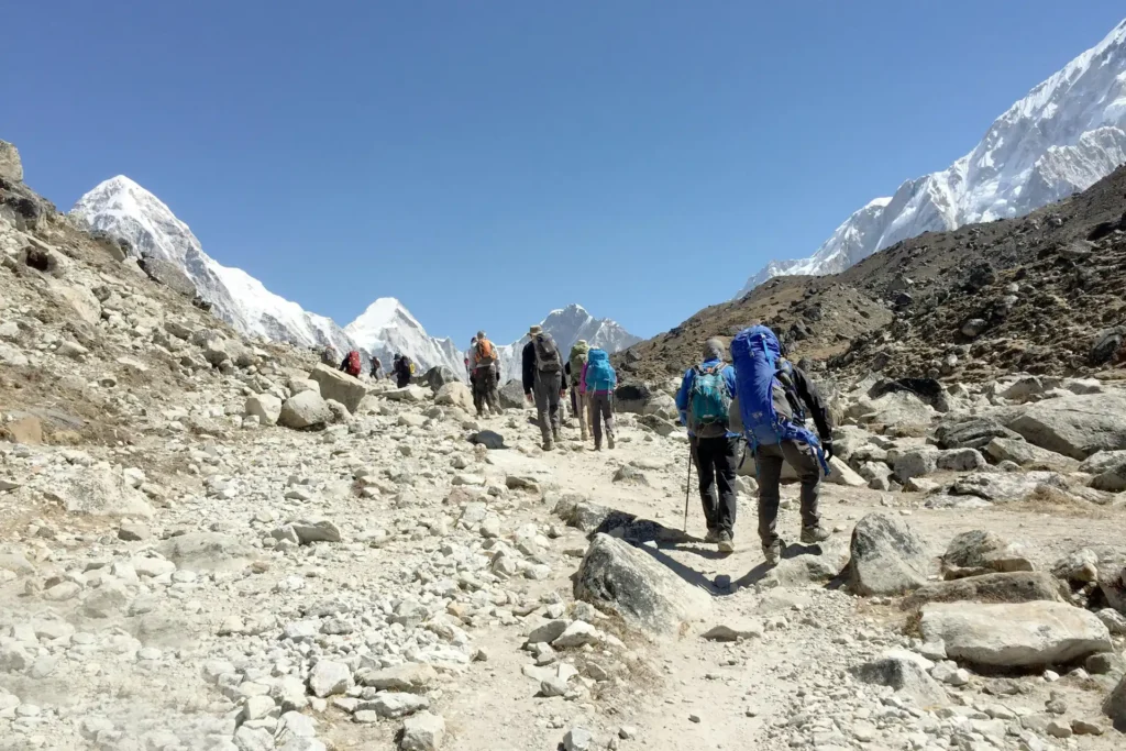 Ancient Buddhist monastery in Nar-Phu Valley Nepal on the Himlung Himal expedition approach route