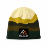 Black mountaineering Woollen Beanie hat (1)