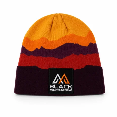 Black mountaineering Woollen Beanie hat (2) Black mountaineering Woollen Beanie hat (2)