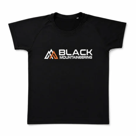Black mountaineering mountain t-shirts (1)